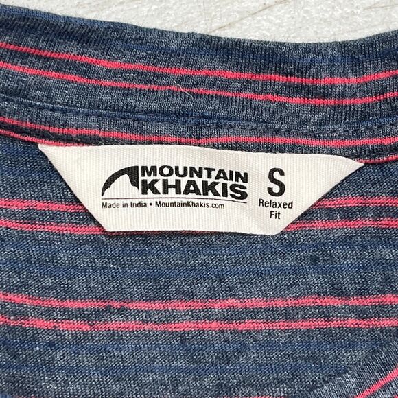 Mountain Khakis Dress Womens Small Relaxed Fit‎ Maxi Striped Sleeveless Blue - Picture 9 of 12